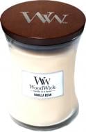 Свеча ароматическая Woodwick medium vanilla bean 275г