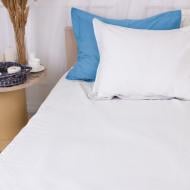 Наволочка поплин Poplin Line 002+067 Maricel 40x60 см зелено-синий/белый MirSon