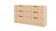 Комод ViANT Сити 1 6Ш 1200x800x375 мм дуб тахо/дуб тахо Комод ViANT Сити 1 6Ш 1200x800x375 мм дуб тахо/дуб тахо