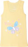 Майка детская для девочекдетские GABBI Даная р.104 желтый с рисунком 10787