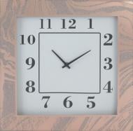 Часы настенные Звездная пыль 40x5x40 см бронзовый