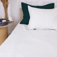Наволочка поплін Poplin Line 002+091 Ellen 45x45 см білий/зелений MirSon