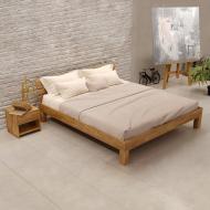 Кровать KROKWOOD Julia 0,9 с ламелями 90x200 см дуб