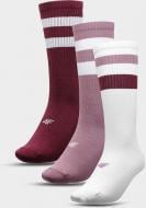 Носки 4F SOCKS CAS U206 (3PACK) 4FAW23USOCU206-91S р.43-46 разноцветный 3 пари шт.