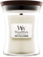 Свічка ароматична Woodwick Mini White Tea & Jasmine 85г