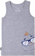 Майка для мальчиков Габби р.98 серый 10802 Майка для мальчиков Габби р.98 серый 10802
