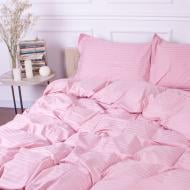 Комплект постельного белья Satin Stripe 30-0007 Pink 143х210 см розовый MirSon