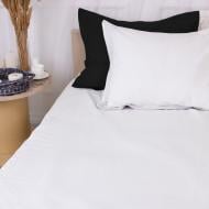 Наволочка поплин Poplin Line 002+099 Alyssa 50x50 см белый/черный MirSon