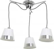 Світильник стельовий Accento lighting ALKK-GH96305-3 3x40 Вт E14 хром