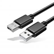 Подовжувач Essager USB Extension Cable USB 2.0 Male to Male 5Gbps speed 1 м чорний (EXCAA2-YT01)