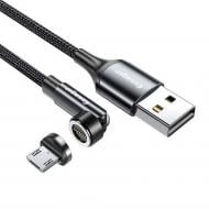 Кабель Essager Victron 540 Rotate Magnetic USB Cable Micro 1 м чорний (EXCCXM-WC0G)