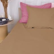 Наволочка поплин Poplin Line 015+041 Honey 50x50 см розовый/коричневый MirSon