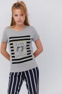 Футболка YAPPI WG1047 р.XL сірий
