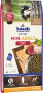 Корм сухой Bosch! для собак HPC Mini Adult со вкусом ягненка и риса 15 кг