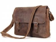 Сумка мужская для документов Tiding Bag 6002LR-2 коричневый