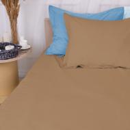 Наволочка поплин Poplin Line 015+067 Kimberly 45x45 см синий/коричневый MirSon