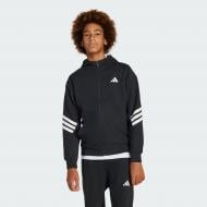 Джемпер Adidas J FI 3S FZ HD JJ4801 р.164 черный