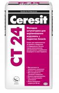 Штукатурка Ceresit для вирівнювання мурувань з пористих блоків CT 24 25 кг