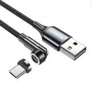 Кабель Essager Victron 540 Rotate Magnetic USB Cable TypeC 1 м чорний (EXCCXT-WC0G)