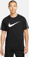 Футболка Nike REPEAT SW SS TEE DX2032-010 р.XL черный Футболка Nike REPEAT SW SS TEE DX2032-010 р.XL черный