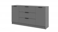 Комод ViANT Сити 4 3Ш2Д 1500x800x375 мм антрацит/антрацит