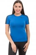 Футболка Adidas D2M TEE 3S BK2683 р.L синий