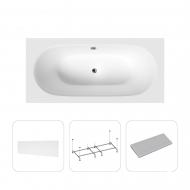 Ванна акриловая Helmken Vienna 7X082967Y0 169,5х75 см комплект 4 в 1