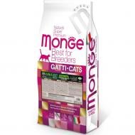 Корм сухой для котов Monge Bwild Grain Free буйвол (для кошек больших пород з 2-х мес) 10 кг