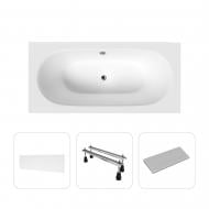 Ванна акриловая Helmken Vienna X5S3933959 169,5х75 см комплект 4 в 1