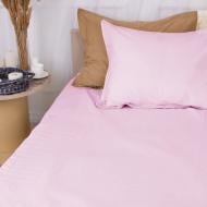 Наволочка поплин Poplin Line 018+015 Huskar 50x70 см розовый/коричневый MirSon