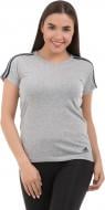 Футболка Adidas ESS 3S SLIM TEE S97186 р.S серый