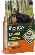 Корм сухий для малих порід Monge Bwild Grain Free Mini качка 2,5 кг