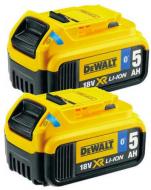 Батарея акумуляторна DeWalt 18,0V 5,0Ah 2 шт. DCB284B