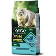 Корм сухой для котов Monge Bwild Grain Free треска 1,5 кг