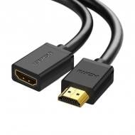 Кабель UGREEN HD107 HDMI Male to Female Extension Cable 0,5 м black (10140)