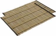 Набір килимків під тарілки 2 шт бамбук Kesper