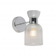 Бра Miorro Viola 190х110х195 мм металл/стекло 40 Вт E14 хром 51-311-123