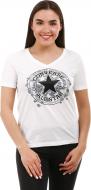 Футболка Converse Daisy CP Vneck Tee 10003594-102 S белый Футболка Converse Daisy CP Vneck Tee 10003594-102 S белый