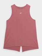 Майка 4F TSHIRT FNK F554 4FAW23TFTSF554-53S р.S розовый