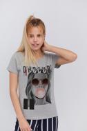 Футболка YAPPI WG1067 р.L серый