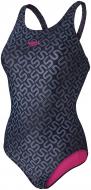 Купальник Speedo Monogram Allover Muscleback р. 42 черный 8-09247A571