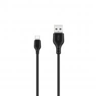Кабель Xo NB103 2.1A Bell USB Cable Type-C 1 м black (6920680862740)