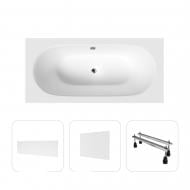 Ванна акриловая Helmken Vienna 7636K6M488 178,5х79 см комплект 4 в 1