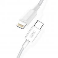 Кабель Xo NB113 PD 18W Fast Charging Type-C - Lightning Cable 1 м white (6920680863846)