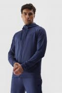 Джемпер 4F SWEATSHIRT FNK M209 4FAW23TFSWM209-32S р.M синий Джемпер 4F SWEATSHIRT FNK M209 4FAW23TFSWM209-32S р.M синий