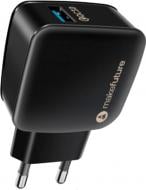 Мережевий зарядний пристрій MakeFuture 1 USB (3A) Quick Charge Black MCW-11BK