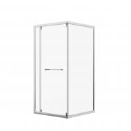 Душова кабіна Koller Pool 900х900х1950 мм, хром, скло 6 мм, clear