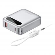 Повербанк Choetech 10000 mAh silver (B860-CCSL) QC/PD 22,5 Вт Повербанк Choetech 10000 mAh silver (B860-CCSL) QC/PD 22,5 Вт