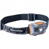 Ліхтарик на голову Naturehike TD-02 NH00T002-D, помаранчово-сірий 150 Lm 6927595741733