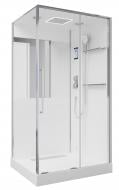 Гидромассажный бокс ScandiSPA GERD 1150x900x2200, стекло прозрачное 6мм, проф. хром.
